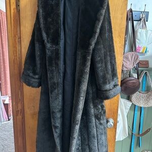 Black Fur Coat